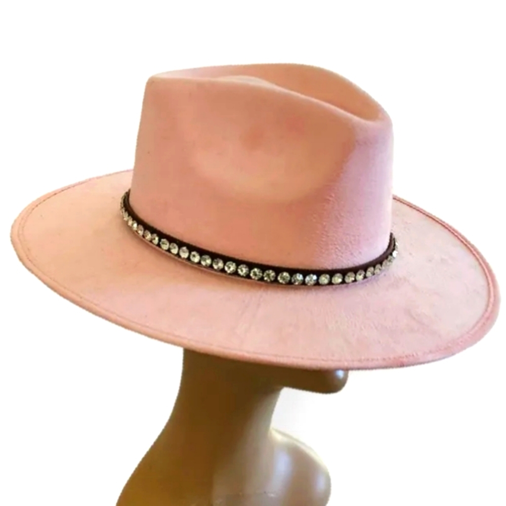 Fedora with rhinstone band
